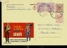 Publibel Obl. N° 2368 ( Jeans - LEVIS - Cow-boy -selle-cuir) Obl. APPELTERRE - B B - 02/02/1978 - Publibels