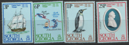 South Georgia  1979  SG  70-3  Capt  Cook Voyages Unmounted Mint - Géorgie Du Sud