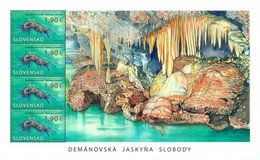 Slovakia 2021, Nature Protection, The Demänovská Cave Of Liberty – Niphargus Tatrensis, Sheetlet - Ongebruikt