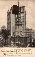 New York City St Paul's Cathedral 1904 - Kerken
