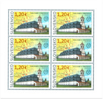 Slovakia 2021, Saltworks, Sheetlet - Unused Stamps