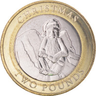 Monnaie, Gibraltar, 2 Pounds, 2021, Christmas, SPL, Bimétallique - Gibraltar