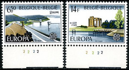 BE  1853 - 1854  XX   ---- Europa : Paysages  --  N° De Planche 2 - 1971-1980