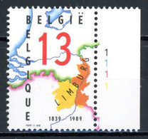 BE  2338  XX   ----  Partage Du Limbourg  --  N° De Planche 1 - 1981-1990