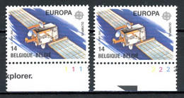 BE  2406  XX   ----  Europa : Télécommunications  --  N° De Planche 1 - 1991-2000