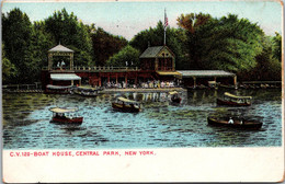 New York City Central Park Boat House - Central Park