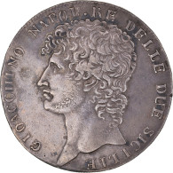 Monnaie, États Italiens, NAPLES, Joachim Murat, Piastra, 12 Carlini, 1809 - Nápoles & Sicile