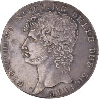 Monnaie, États Italiens, NAPLES, Joachim Murat, Piastra, 12 Carlini, 1809 - Naples & Sicile