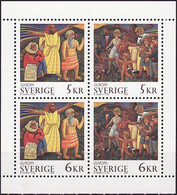Suède - Schweden - Sweden Bloc Feuillet 1995 Y&T N°1853 à 1856b - Michel N°HB229C - EUROPA - Blocks & Kleinbögen
