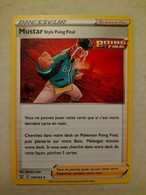 CARTE POKEMON DRESSEUR MUSTAR STYLE POING FINAL 134/163 SÉRIE ÉPÉE ET BOUCLIER STYLES DE COMBAT 2021 VF COMME NEUVE - Épée & Bouclier