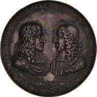 Pays-Bas, Médaille, Death Of Cornelis & Johan De Witt, 1672, SUP, Argent - Other