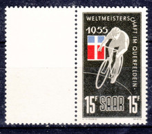 Saar Sarre 1955 Mi#357 Mint Never Hinged, Leerfeld - Unused Stamps