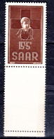Saar Sarre 1954 Mi#350 Mint Never Hinged, Leerfeld - Neufs