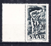 Saar Sarre 1949 Mi#283 Mint Never Hinged, Leerfeld - Unused Stamps