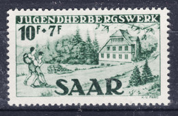 Saar Sarre 1949 Mi#263 Pf II, Mint Never Hinged - Ungebraucht