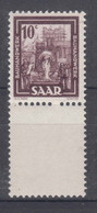 Saar Sarre 1949 Mi#272 Mint Never Hinged, Leerfeld - Neufs