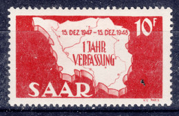 Saar Sarre 1948 Mi#260 I, Mint Never Hinged - Ungebraucht