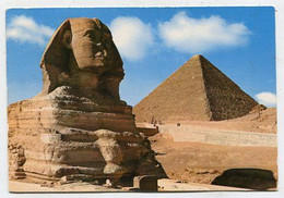 AK 075363 EGYPT - The Great Sphinx And Kheops Pyramid - Sfinge