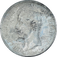 Monnaie, France, Charles X, 5 Francs, 1827, Rouen, TTB, Argent, Gadoury:644 - 5 Francs