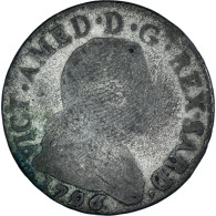 Monnaie, États Italiens, SARDINIA, Vittorio Amedeo III, 20 Soldi, Lira, 1796 - Monnaies Féodales