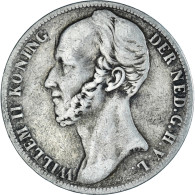 Monnaie, Pays-Bas, William II, Gulden, 1848, Utrecht, TB+, Argent, KM:66 - 1840-1849 : Willem II