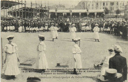 Union Des Sociétés De Gymnastique De  France CLERMONT FERRAND   19 20 Mai 1907 4 Fete Federale Presidée Par M Clemenceau - Clermont Ferrand