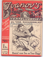 Tijdschrift Ivanov's Verteluurtjes - N° 309 - Hoera Voor See En Tess Lang - Sacha Ivanov - Uitg. Erasmus Gent - 1942 - Jugend