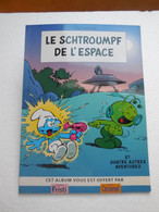LES SCHTROUMPFS , Le Schtroumpf De L'espace, Smurfs, Objets Publicitaire, Rare.....CO..PIN02.5 - Schtroumpfs, Les - Los Pitufos