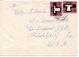 60629 - Bund - 1959 - 2@20Pfg Heiliger Rock A Bf ALTSHAUSEN -> Dr Drexel Hill, PA (USA) - Storia Postale