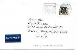 60631 - Bund - 2010 - 170c Daimler EF A LpBf BRIEFZENTRUM 07 - ... -> Boise, ID (USA) - Lettres & Documents
