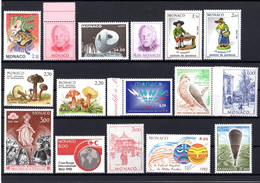 Faciale - 35 % : " LOT DE TIMBRES NEUFS ** MNH DE MONACO " Avec Carte De Présentation. - Collezioni & Lotti