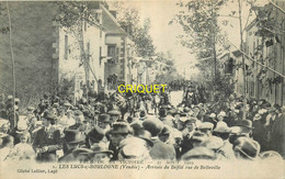 85 Les Lucs Sur Boulogne, Fête De La Victoire, Arrivée Du Défilé Rue De Belleville - Les Lucs Sur Boulogne