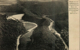 Gruss Von Der URFT-TALSPERRE Bei GEMÜND (Eifel) Blick Vom Aussichtspunkt "Wildbretshügel" Auf Die Sperrmauer - Schleiden