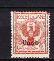 STAMPS-ITALY-1912-CASO-UNUSED-MH*-SEE-SCAN - Egeo (Caso)