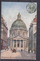 Danemark - Carte Postale De 1911 - Oblit Kjobenhavn - Exp Vers Berchem - Vue église Marmor - Briefe U. Dokumente