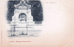 46 -  Lot -  CAHORS -   Monument Clement Marot - Cahors