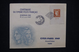 FRANCE - Enveloppe FDC En 1949 - Citex  - L 129908 - ....-1949