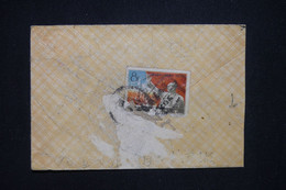 CHINE - Timbre Mao ( 2ème Choix) Au Verso D'un Enveloppe En 1960  - L 129910 - Brieven En Documenten