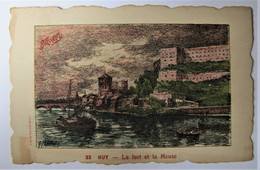 BELGIQUE - LIEGE - HUY - Le Fort Et La Meuse - Hoei