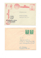 1969 Zwei Firmenbelege An Das Pflanzenschutzamt Potsdam Mit Besonderheiten - Briefe U. Dokumente