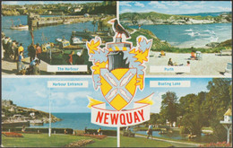 Multiview, Newquay, Cornwall, 1970 - Photographic Greeting Card Co Postcard - Newquay