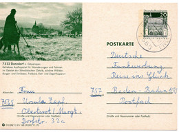 60662 - Bund - 1971 - 20Pfg Gr.Bauten Bild-GAKte "Schafherde" OBERTSROT -> Baden-Baden - Altri & Non Classificati