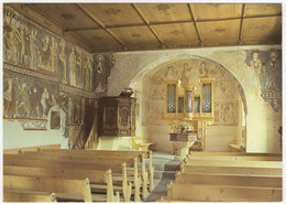 Waltensburg/Vuorz GR - Kirche Innen / Baselgia Intern - (Suisse/Schweiz/CH) - ORGEL/ORGUE/ORGAN - Waltensburg/Vuorz