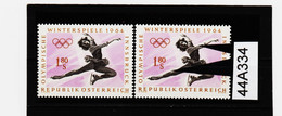 44A334 ÖSTERREICH 1963 Michl 1139 PLATTENFEHLER DRUCK VERSCHOBEN ** Postfrisch - Abarten & Kuriositäten