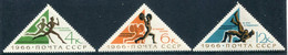 SOVIET UNION 1966 Sports Competitions MNH / **  Michel 3221-23 - Unused Stamps