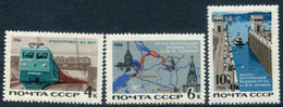 SOVIET UNION 1966 Transport Progress MNH / **  Michel 3253-55 - Nuovi