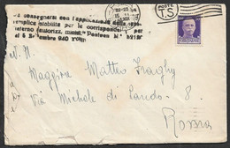 1941,11.2 - ALGERIA - COMMISIONE ITALIANA DI ARMISTIZIO DE LA FRANCIA (C.I.A.F) COVER WITH CONTENTS - Andere & Zonder Classificatie