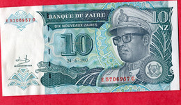 10nouveaux Zaire 1993 Neuf 2 Euros - Zaïre