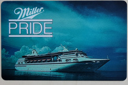 Miller Pride Calling Card - Ocean Liner Ship. New. Type I - Barche