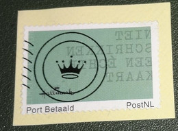 Nederland - NVPH - Persoonlijke - Gebruikt - Onafgeweekt - Port Betaald - Hallmark - Echte Kaart - Kroontje - Personalisierte Briefmarken